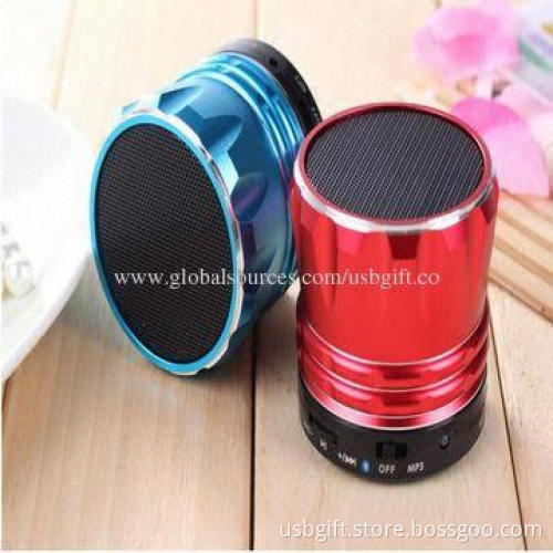 Bluetooth Speaker, Mini Style Hi-Fi Music Player Answer with Mic Vibration